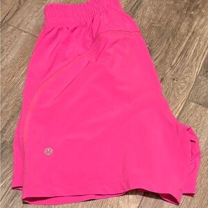 lululemon athletica men’s  Pink Athletic Shorts